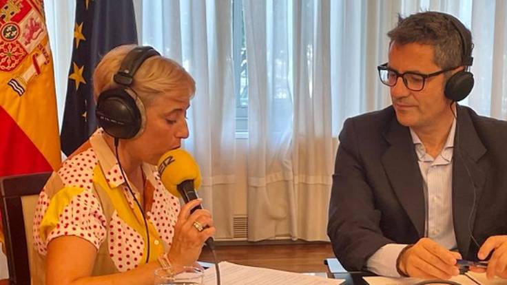 Entrevista con el ministro de la Presidencia, Félix Bolaños, en Cadena SER La Rioja (09/09/2022)