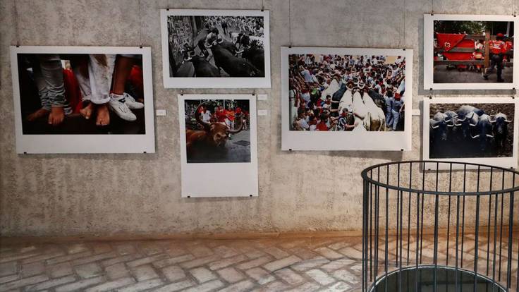 Fotógrafos navarros y la exposición &quot;San Fermín 2020 en pausa&quot; (07/07/2020)