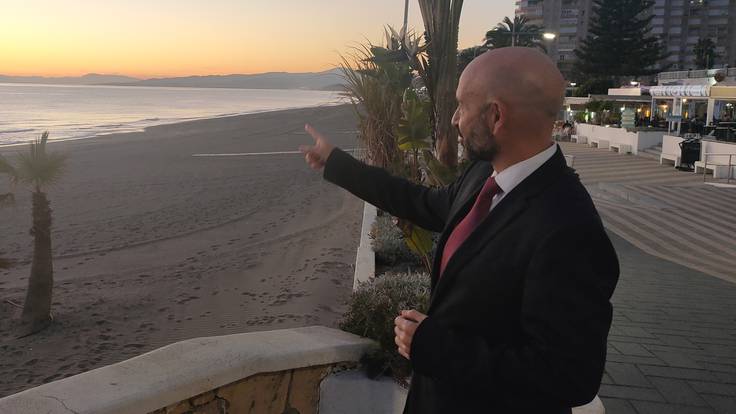 &quot;Es llamativo que el PP pida la declaración de zona catástrofica para las playas de Málaga&quot; Javier Salas