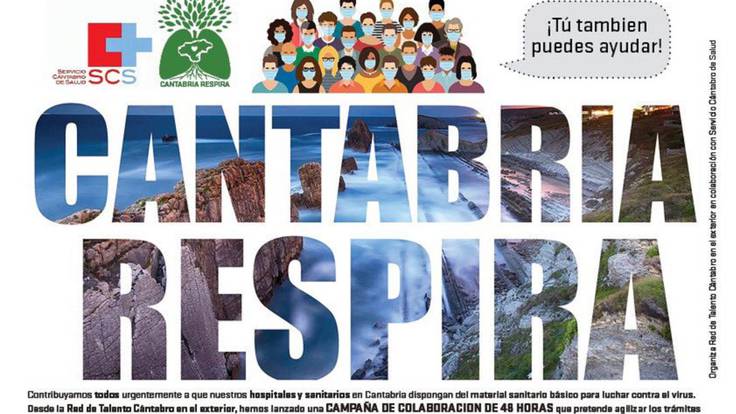 Cantabria Respira, crowdfunding para material sanitario (24/03/2020)