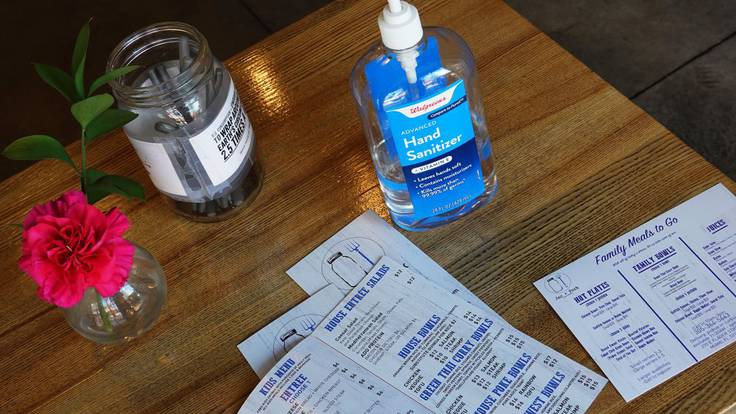Los manteles que podrían sustituir a las cartas de los menús en los restaurantes
