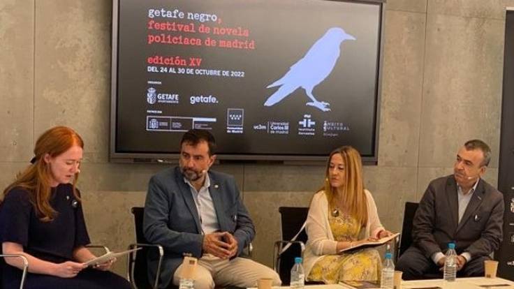Entrevista a Maica Rivera, comisaria del festival Getafe Negro, en Hoy por Hoy Madrid Sur tras la presentación en la Feria del Libro de Madrid