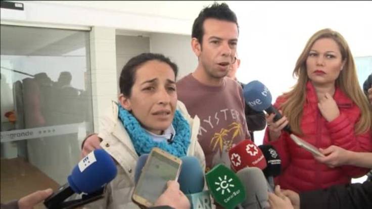 El padre del niño desaparecido en Almería: &quot;A mi hijo se lo han llevado&quot;