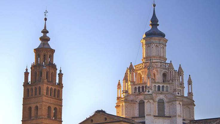 El reloj de la catedral de Tarazona recupera su voz tras medio siglo en silencio