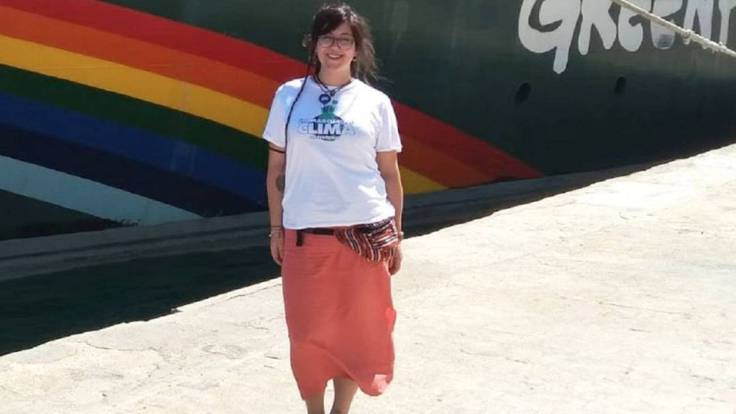 Firma de opinión la portavoz de Greenpeace en Córdoba, Carmen Gutiérrez.El clima no es un negocio