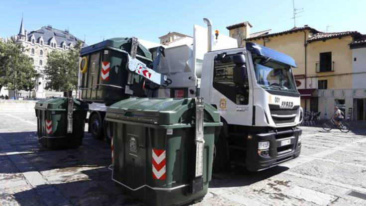 Transi Fernández (CIG-Servizos) explica los motivos de la huelga indefenida en el servicio de basura de Nigrán