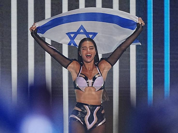 Noa Kirel durante su participación en Eurovisión 2023 por Israel