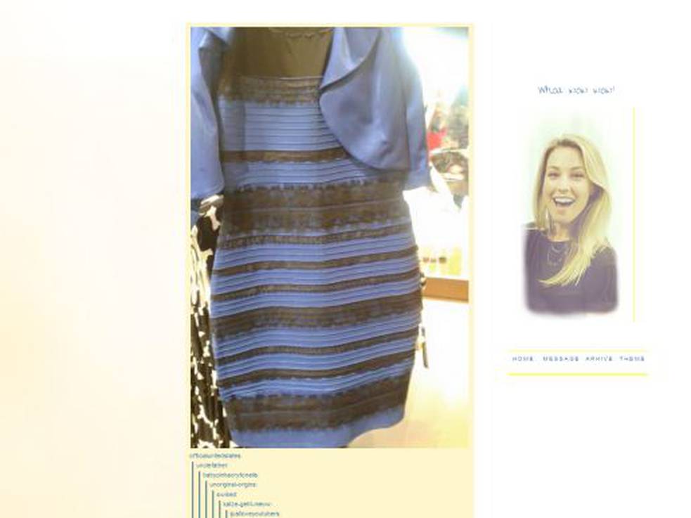 Y tú de qué color ves este vestido? | Actualidad | Cadena SER