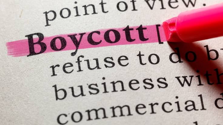 El boicot como arma de protesta política