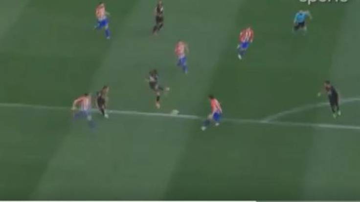 Gol de Isaac Cuenca (Atlético 0 - Granada 1)