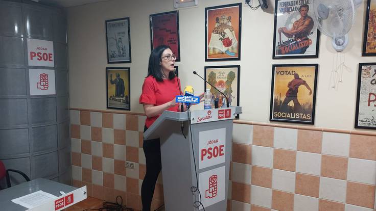 El PSOE de Jódar continúa presentando, con intervenciones públicas, a las integrantes de su candidatura