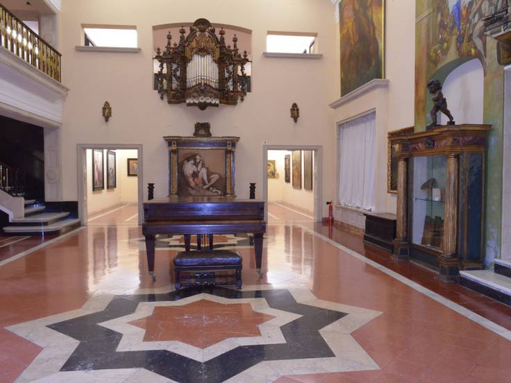 Interior del Museo Néstor
