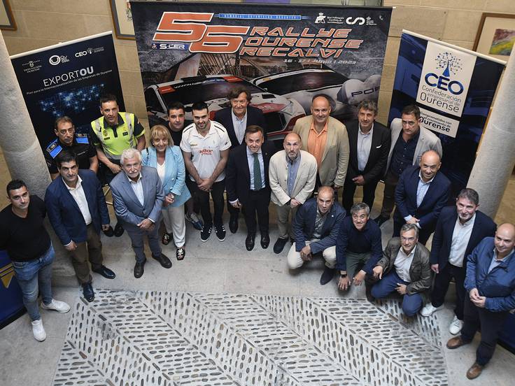 Presentación de la 56 edición del Rallye de Ourense