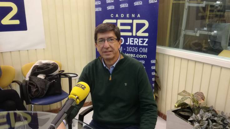 Juan Marín: “Siento la misma preocupación por la extrema derecha de Vox que por la extrema izquierda de Podemos”