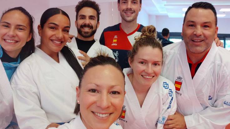 El fisioterapeuta arandino de la selección española de karate, Ignacio Cancela, repasa en El Banquillo su próxima presencia en los Juegos Olímpicos de Tokio