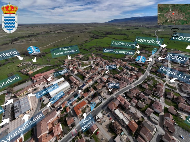 El Ayuntamiento de San Cristóbal crea un mapa interactivo del municipio