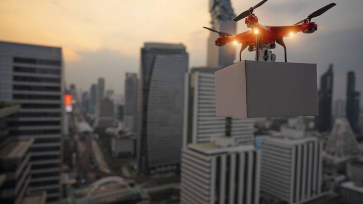 Los drones comerciales volarán pronto por las ciudades europeas: 2024 sería la fecha elegida