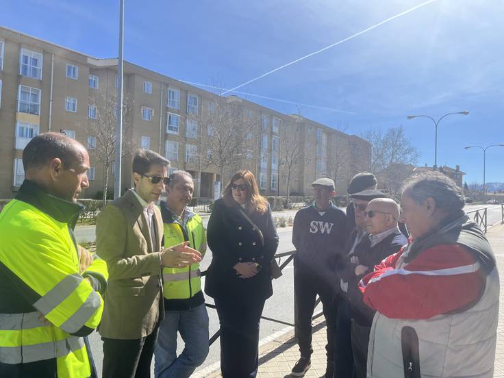 El Ayuntamiento estudia realizar mejoras en el carril bici de Nueva Segovia