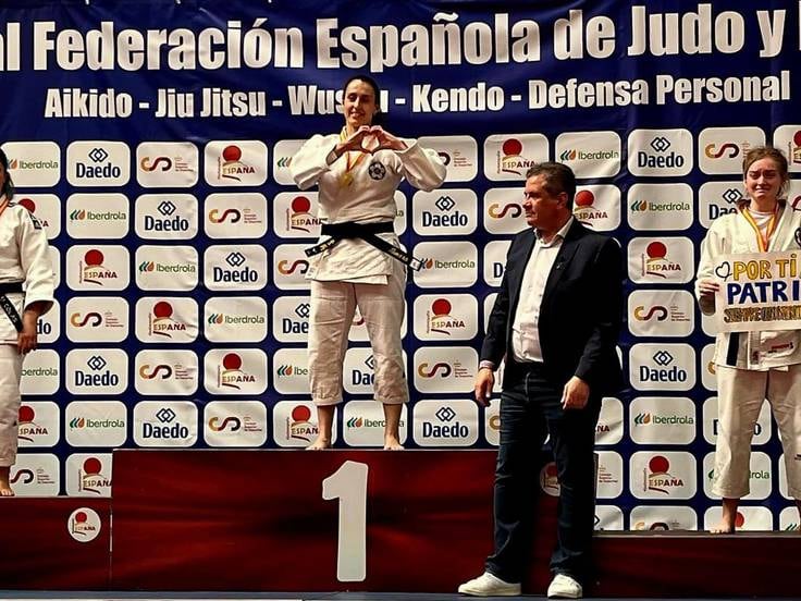 La conceja del concello de Ourense Tamara Silva campeona de España de Jiu Jitsu