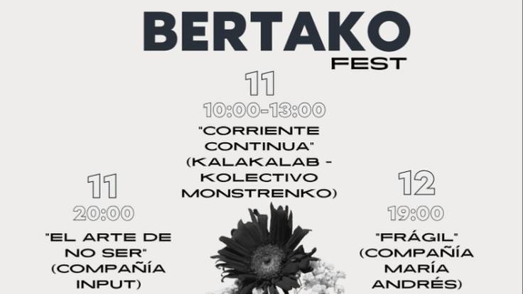 Bertako Fest un festival de la sala Baratza