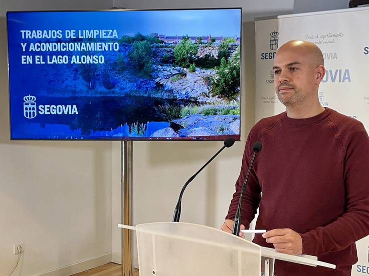El Ayuntamiento de Segovia realizará mejoras en el entorno del Lago Alonso