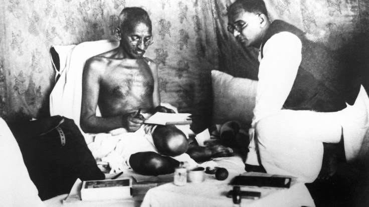 Gandhi y el hambre