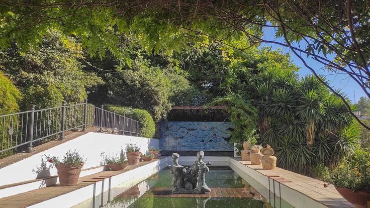 Xavier Vilató convierte el Jardín de la Concepción en un museo
