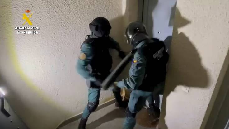 La Guardia Civil elimina tres puntos de venta de droga en el Real Sitio de San Ildefonso