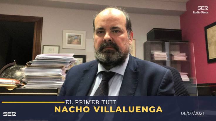 El Primer Tuit con el abogado Nacho Villaluenga