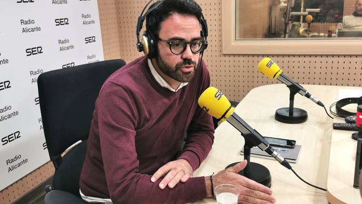 Adrián Santos concejal Urbanismo, en Hoy por Hoy Alicante