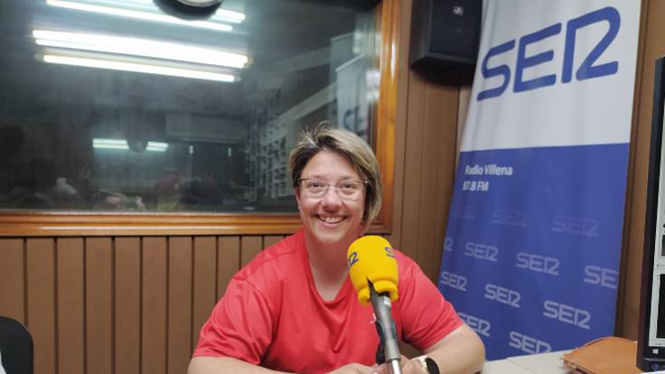 Ines Ferrero, del Grupo de Montaña de Campo de Mirra, en Radio Villena SER