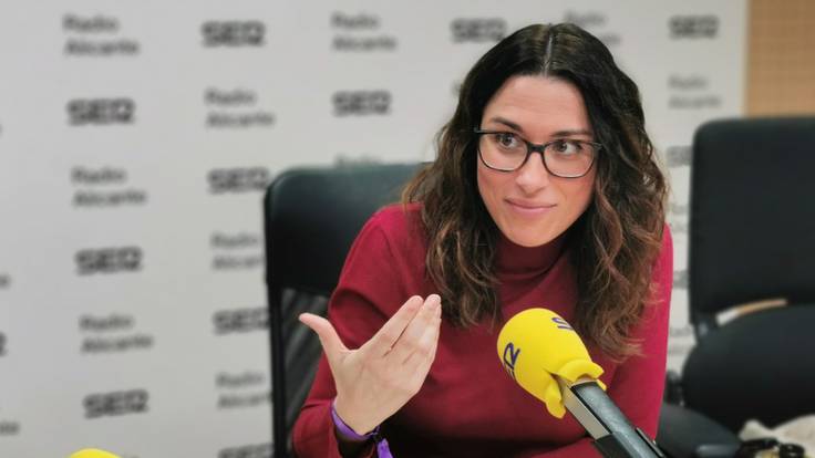 Aitana Mas, vicepresidenta de la Generalitat Valenciana y consellera de Políticas Inclusivas, en Hoy por Hoy Alicante