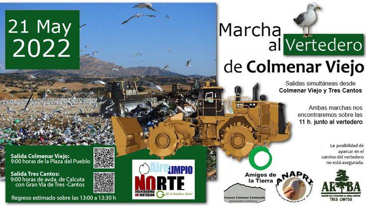Entrevista a Eduardo Ramírez, vicepresidente de ANAPRI por la marcha reivindicativa contra el macrovertedero de Colmenar Viejo