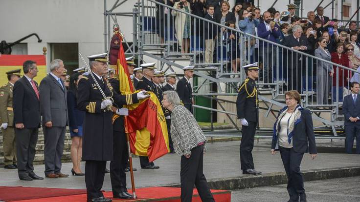 La Escuela Naval celebra su 75 aniversario en Marín