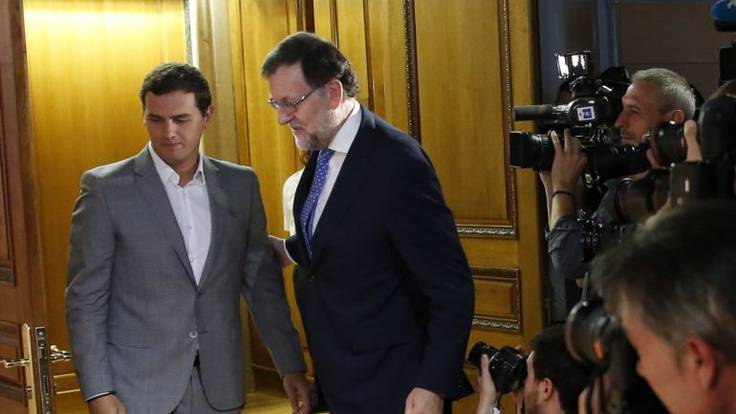 Amores y desamores de Rajoy, Rivera y Cía