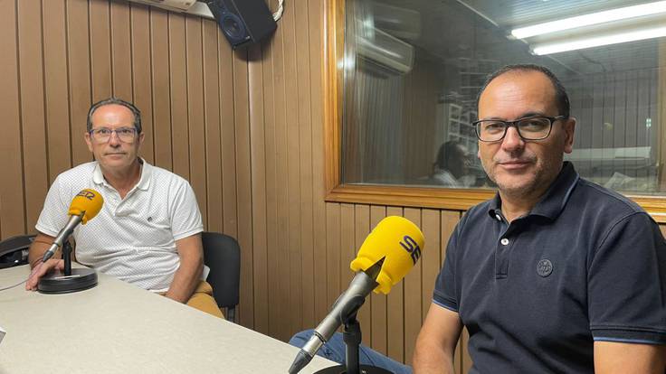 Pepe Ferri y Pedro Ángel López en Hoy por Hoy Villena
