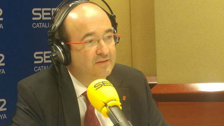 Miquel Iceta: &quot;En la sociedad catalana hay un clamor en favor del diálogo por solucionar problemas concretos&quot;