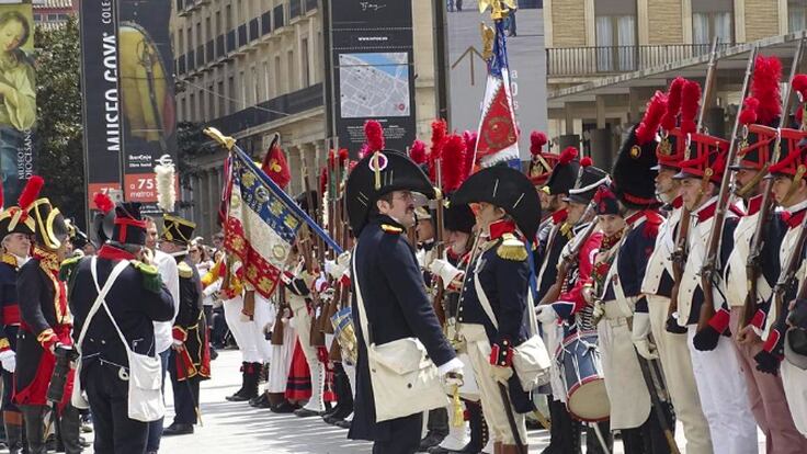 Cañones, desfiles y batallas: Zaragoza recrea sus Sitios de 1808 este fin de semana  -  La Rebotica (15/03/2024)