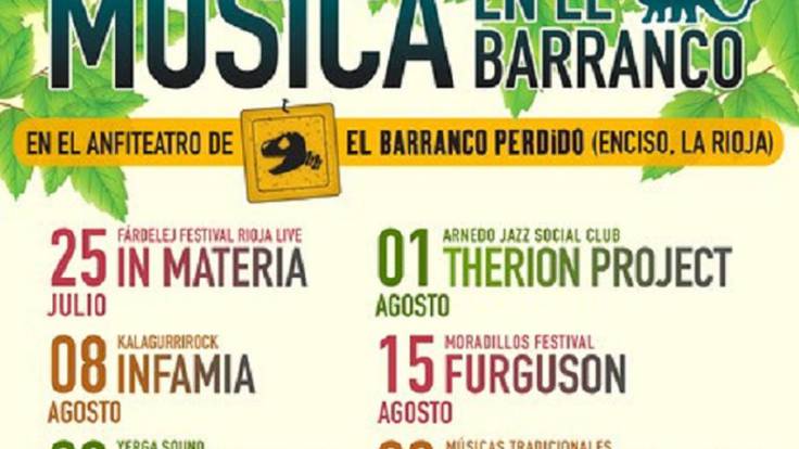 El Barranco Perdido inicia un ciclo de conciertos de música al aire libre