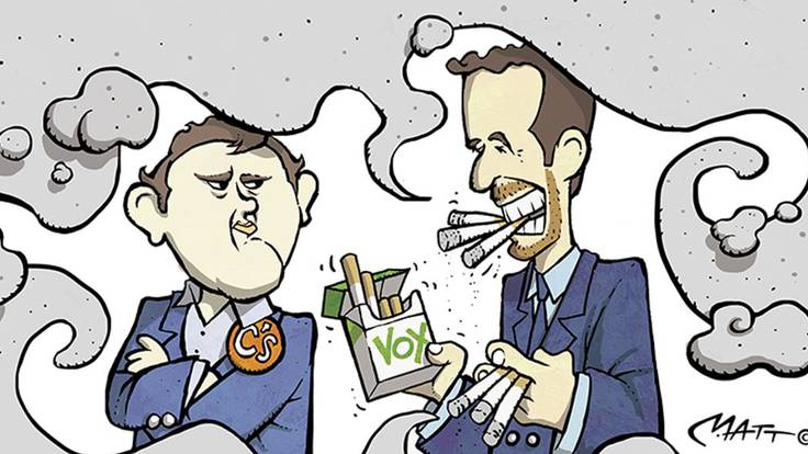PP y Ciudadanos a vueltas con España fuma