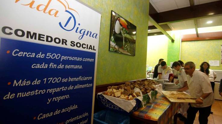 Ricardo Misa anuncia el cierre del comedor social de Vida Digna en Teis