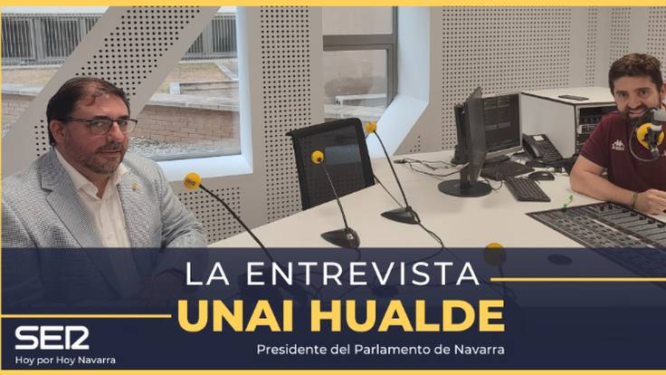 La entrevista con Unai Hualde, presidente del Parlamento de Navarra (14/06/2022)