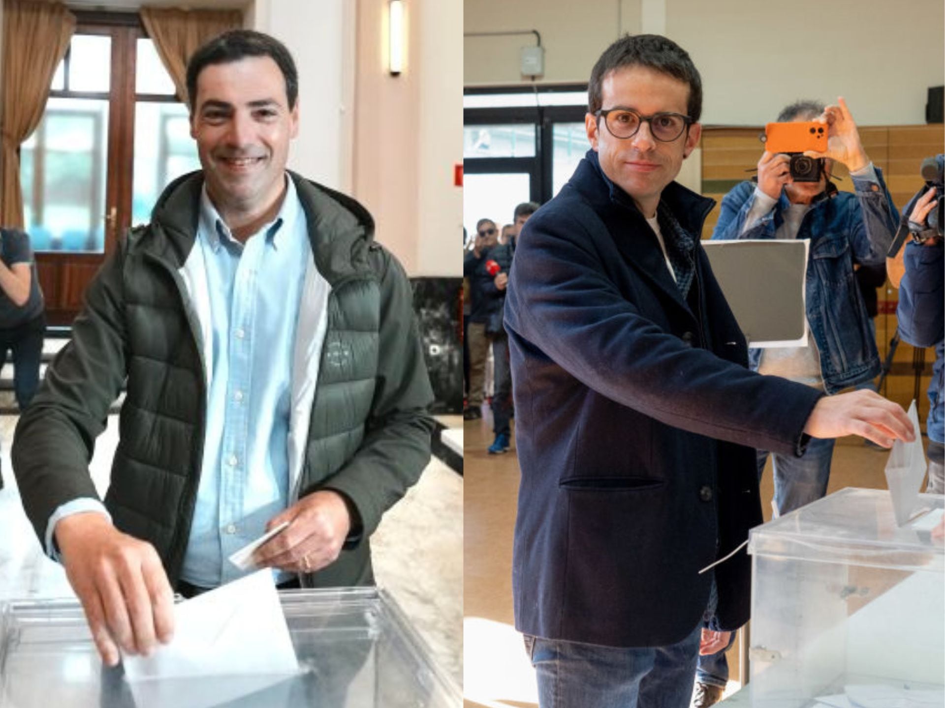 Bildu y PNV empatan en escaños en las elecciones vascas del 21A, según los sondeos al cierre de los colegios electorales
