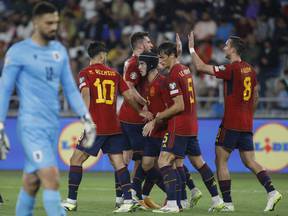 España se exhibe y golea a Georgia: hat-trick de Morata y debut con gol de Lamine Yamal
