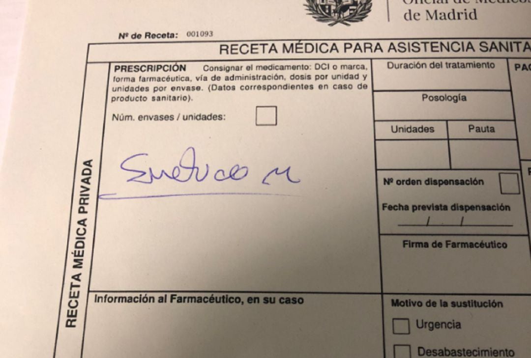 Un farmacéutico pide ayuda en Twitter para descifrar lo que pone en una receta  médica: 