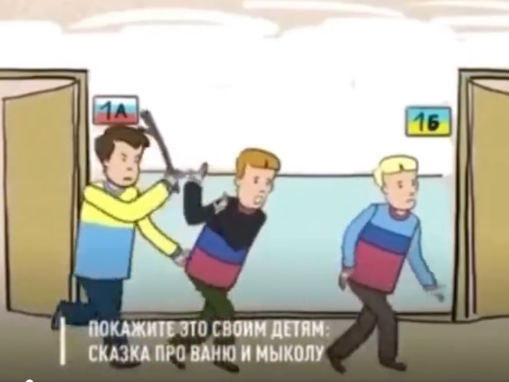 Rusia explica a los niños la guerra en Ucrania con dibujos animados |  Actualidad | Cadena SER