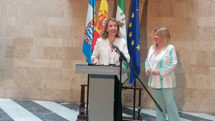 Raquel Sánchez, ministra de Transportes, sobre el desdoble de la N-IV entre Los Palacios y Jerez