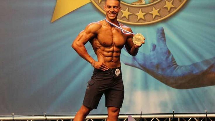 Santiago Prada consigue en primer premio del europeo de fitness Arnold Classic