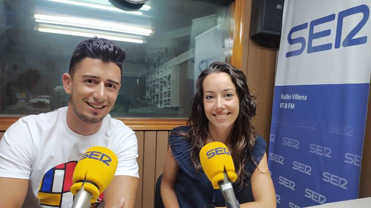 Bernardo Jareño y Sara Navarro en Radio Villena SER