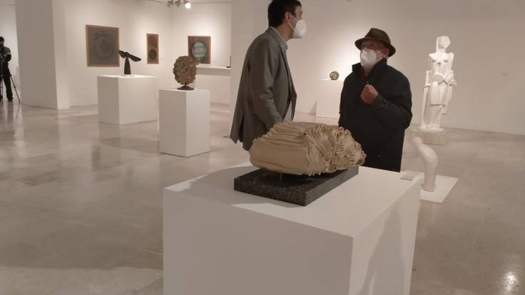 &quot;Coomonte, reto y materia&quot;, medio siglo de la obra del escultor benaventano